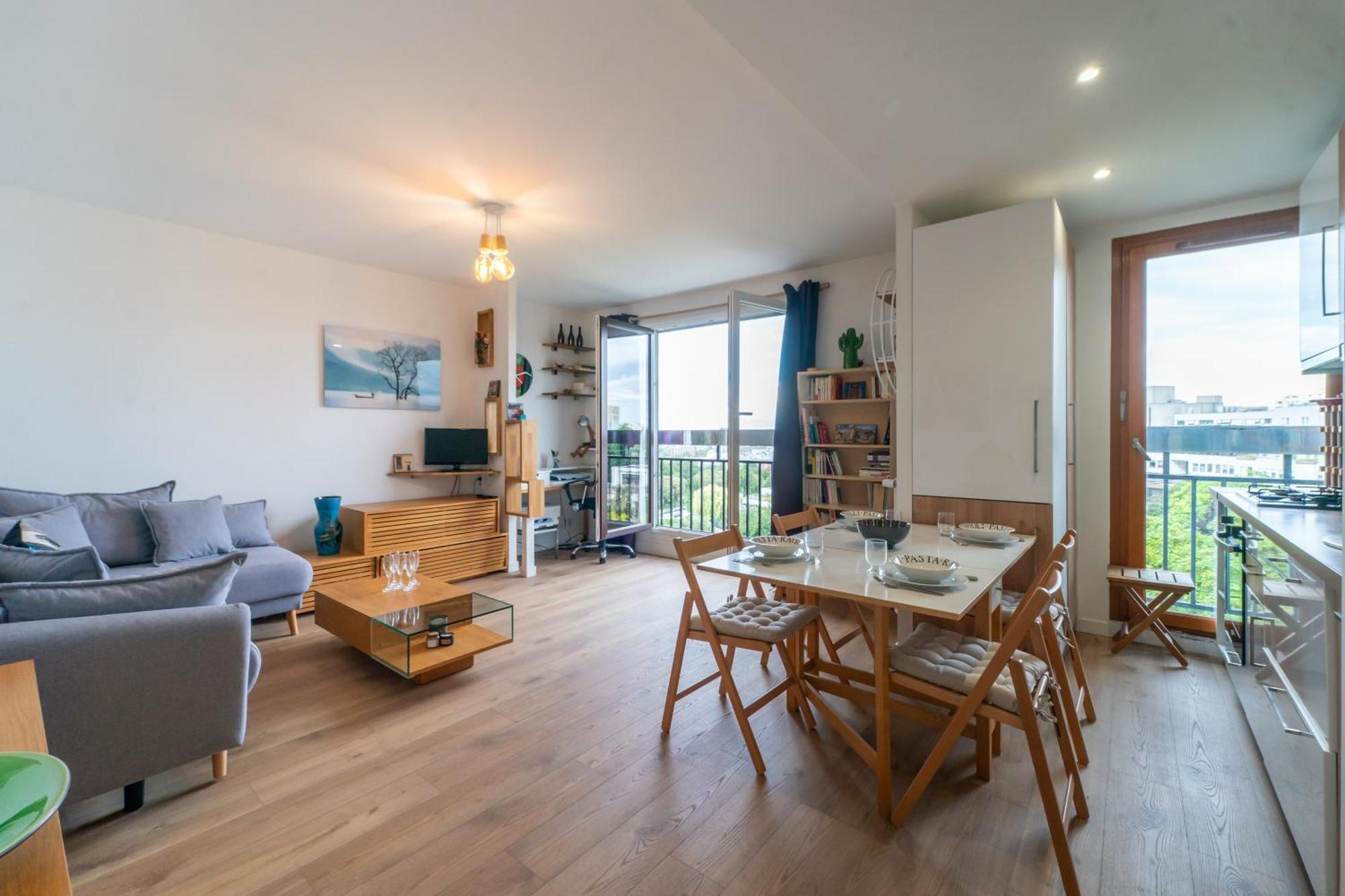 Blue Light - Appt Pour 4p Apartment Paris